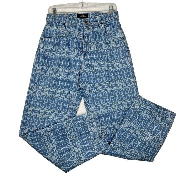 Gosha Rubchinskiy x PACCBET Men´s Monogram Motif All-Over Blue - Main Image